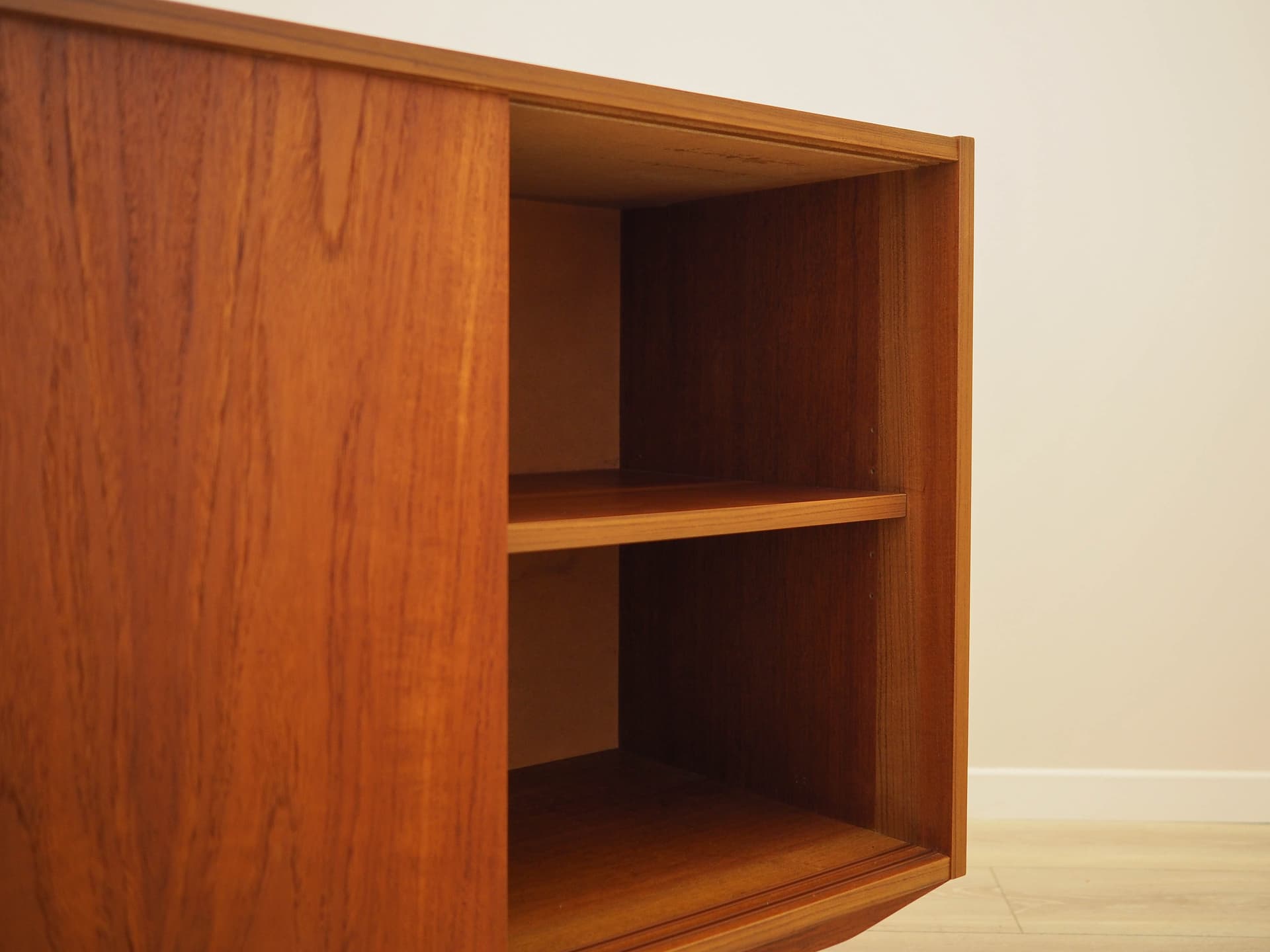Cabinet, teak brown, Denmark, 1970s. - 314177