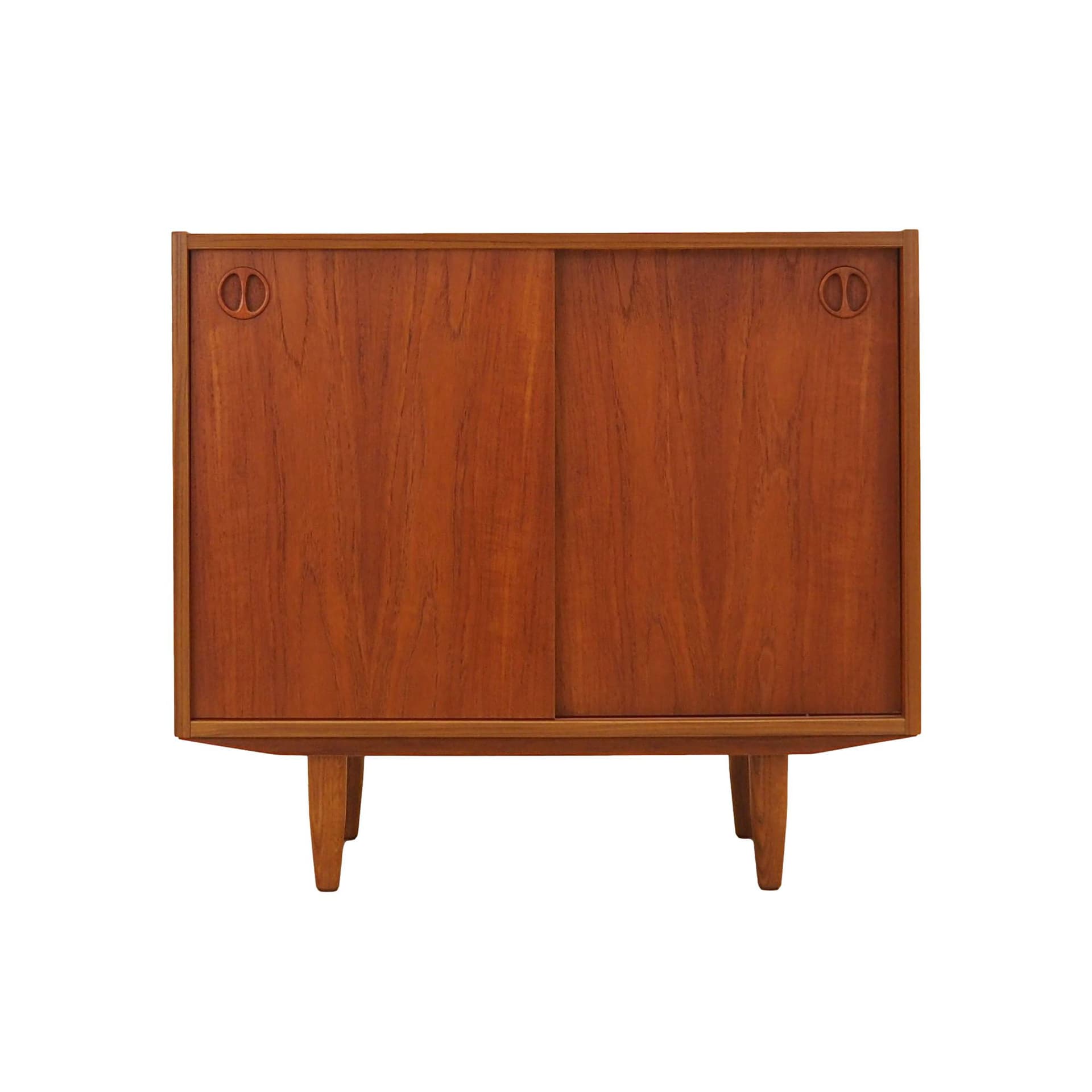 Cabinet, teak brown, Denmark, 1970s.