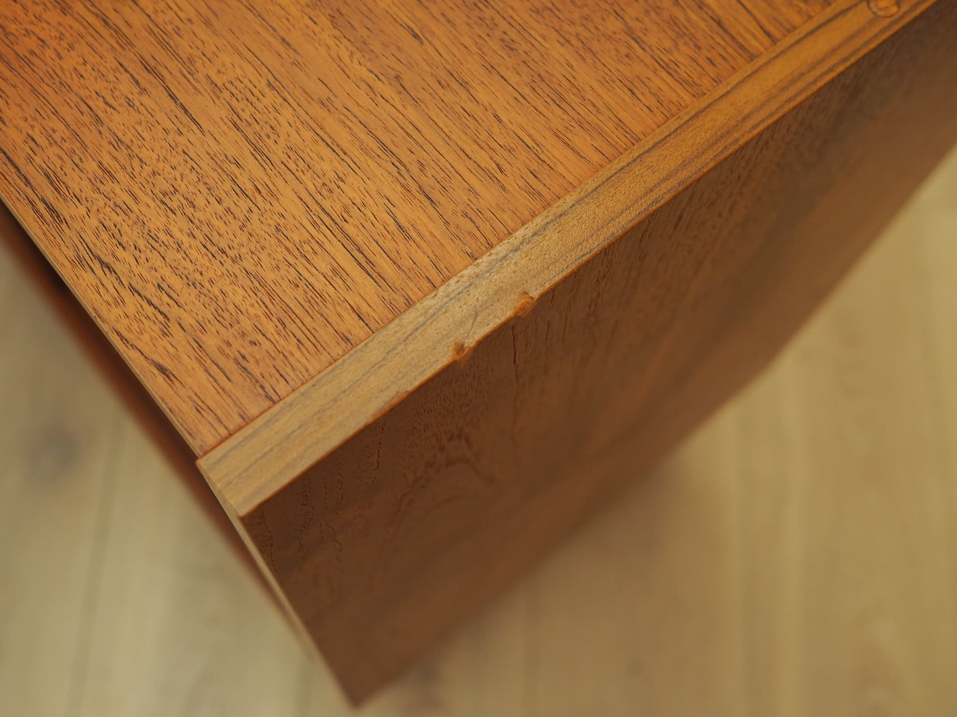 Cabinet, teak brown, Denmark, 1970s. - 314176