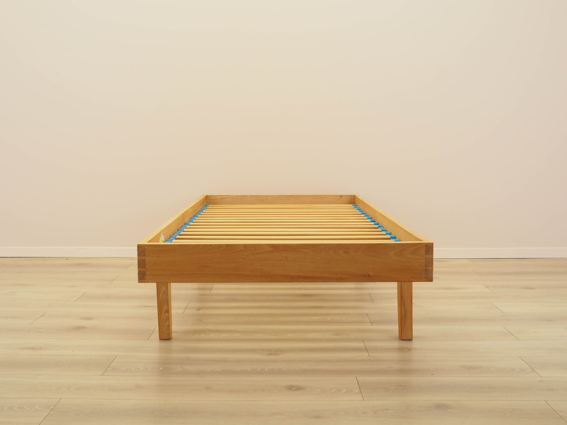 Bed, brown ash, Denmark, 1970s. - 314367
