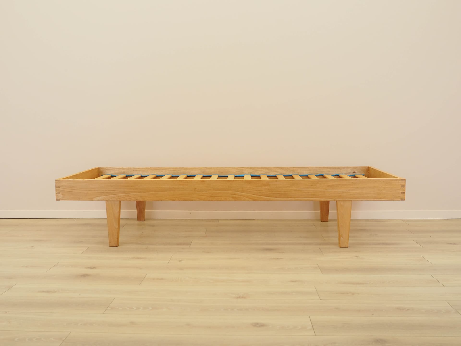 Bed, brown ash, Denmark, 1970s. - 314366