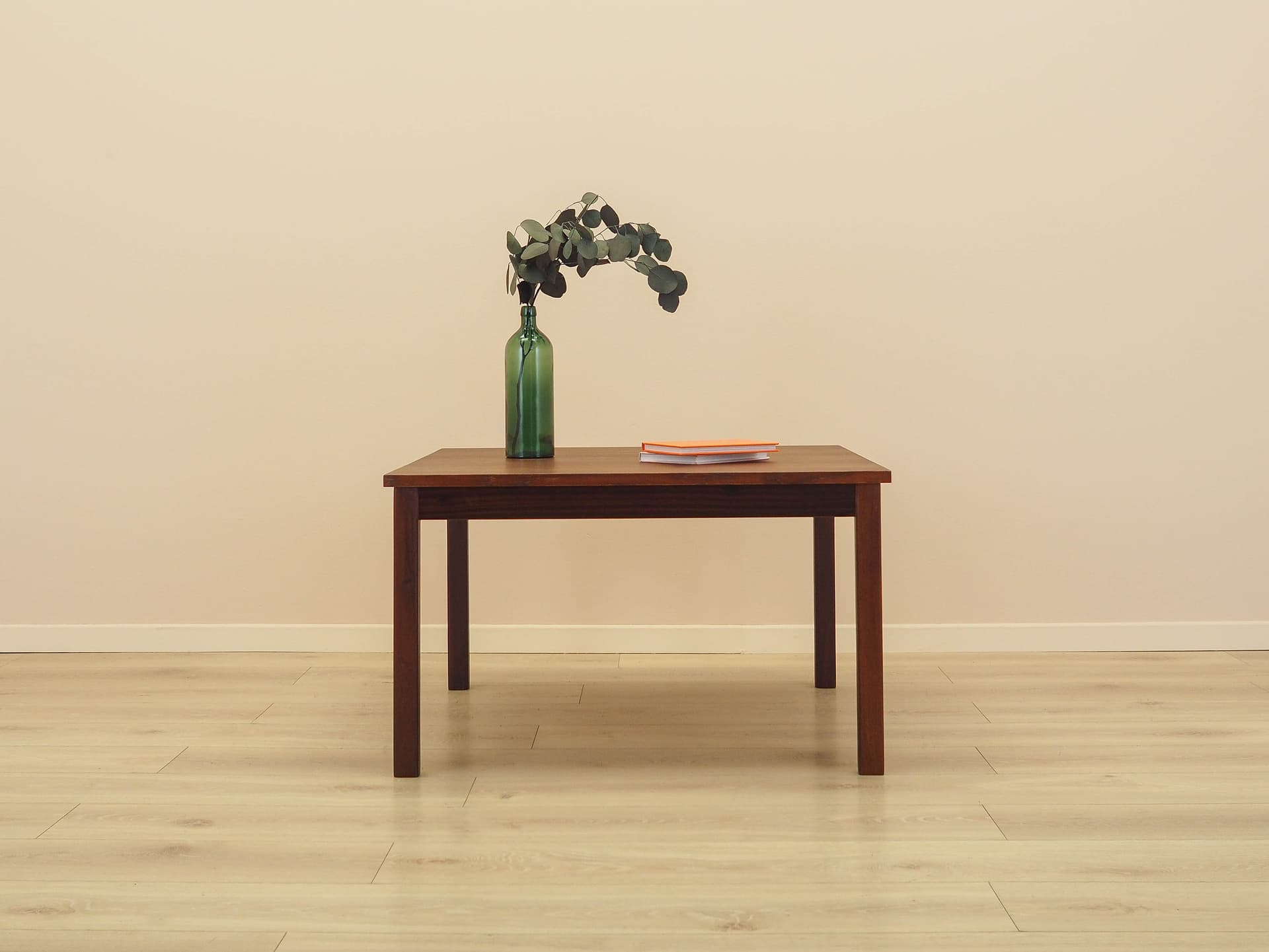 Coffee table, brown oak, brown teak, Denmark, 1970s. - 314490