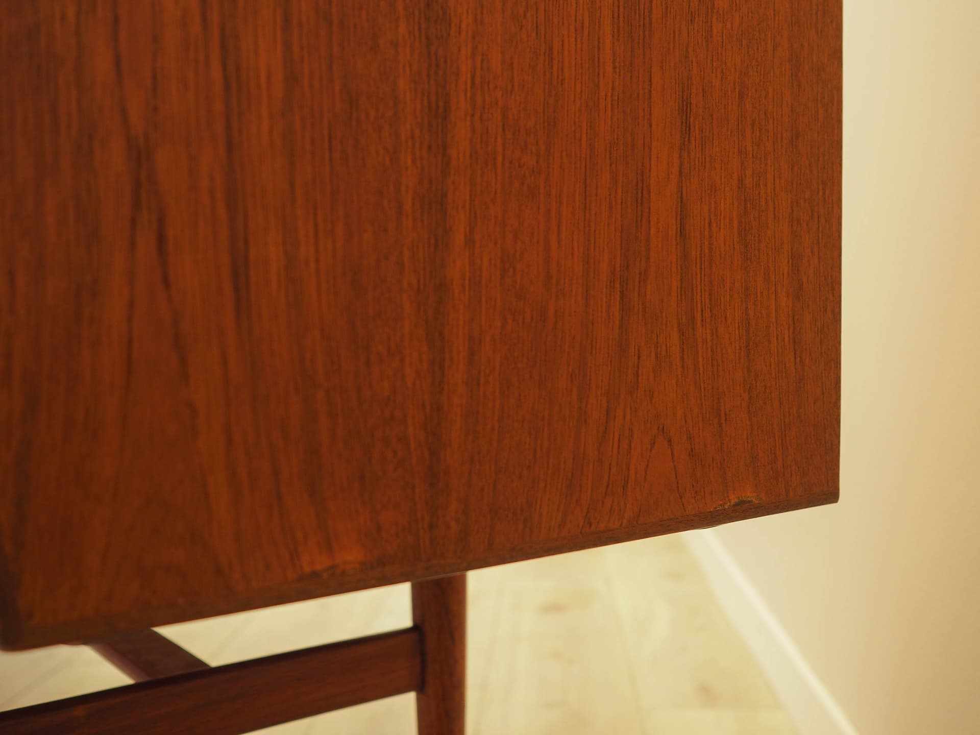 Highboard, teak, brown, Denmark, 1960s. - 314526