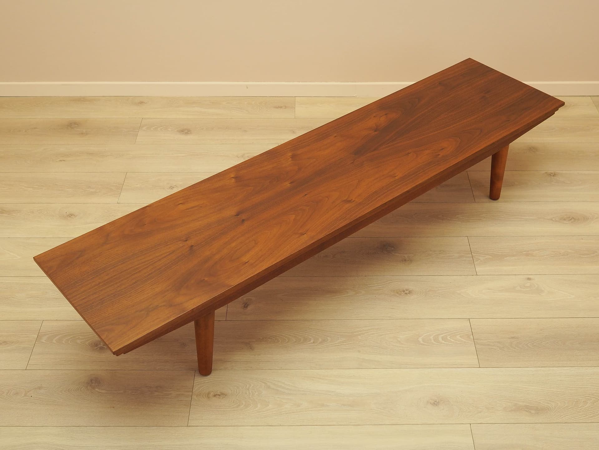 Lowboard, dąb, teak, Dania, lata 70. - 314565