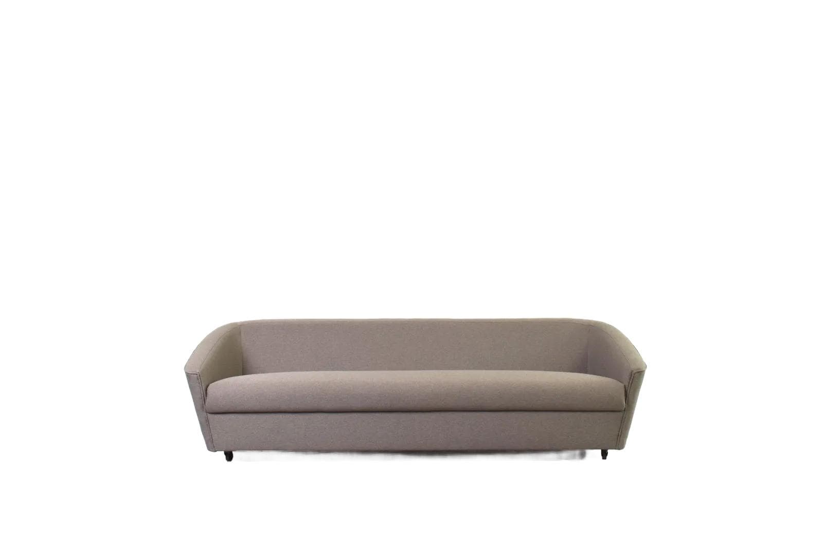 Sofa Space Age, grey fabric, Germany, 1960s.