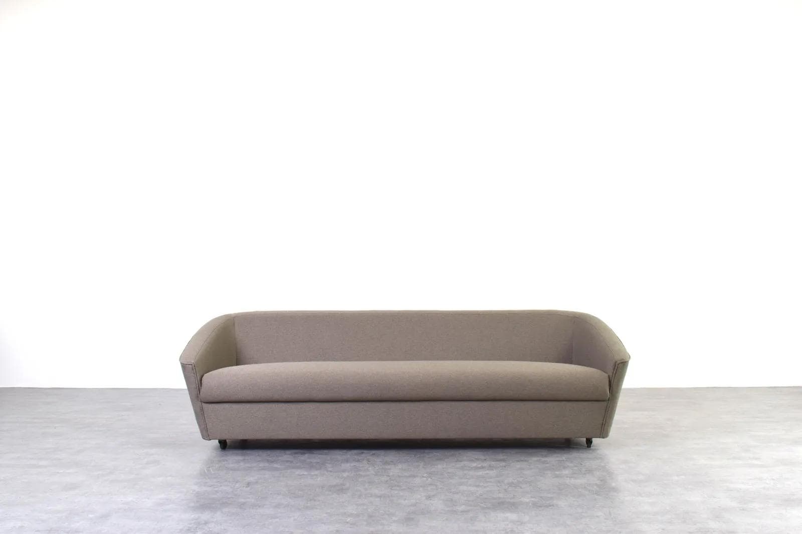Sofa Space Age, grey fabric, Germany, 1960s. - 316286