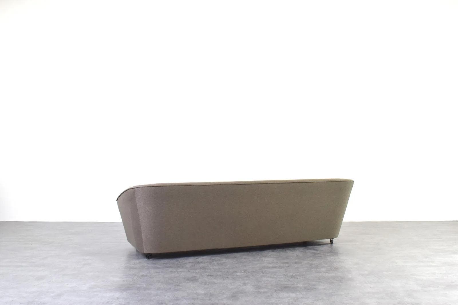Sofa Space Age, grey fabric, Germany, 1960s. - 316293
