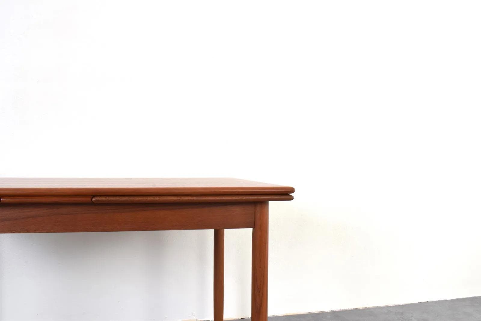 Dining Table, brown teak, Denmark, 1960s. - 315998