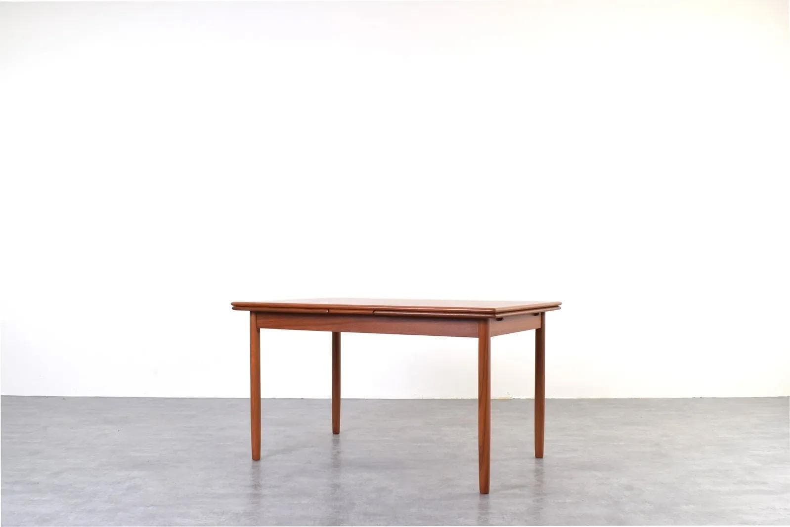 Dining Table, brown teak, Denmark, 1960s. - 315994