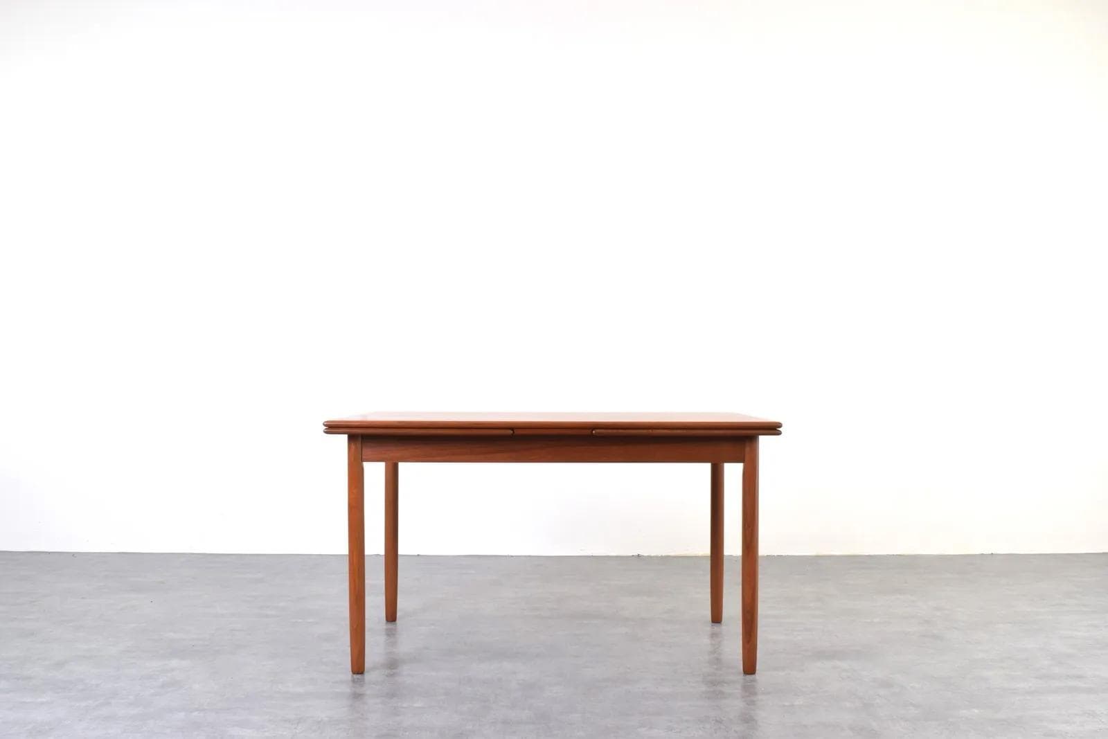 Dining Table, brown teak, Denmark, 1960s. - 315997