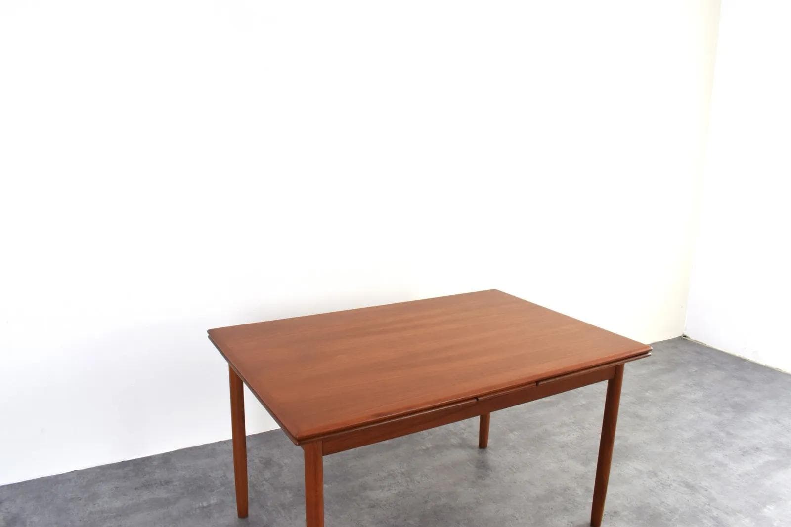 Dining Table, brown teak, Denmark, 1960s. - 315993