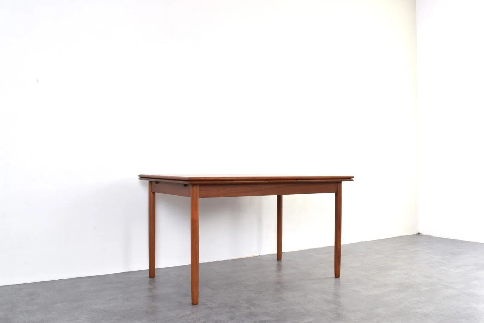 Dining Table, brown teak, Denmark, 1960s. - 315999