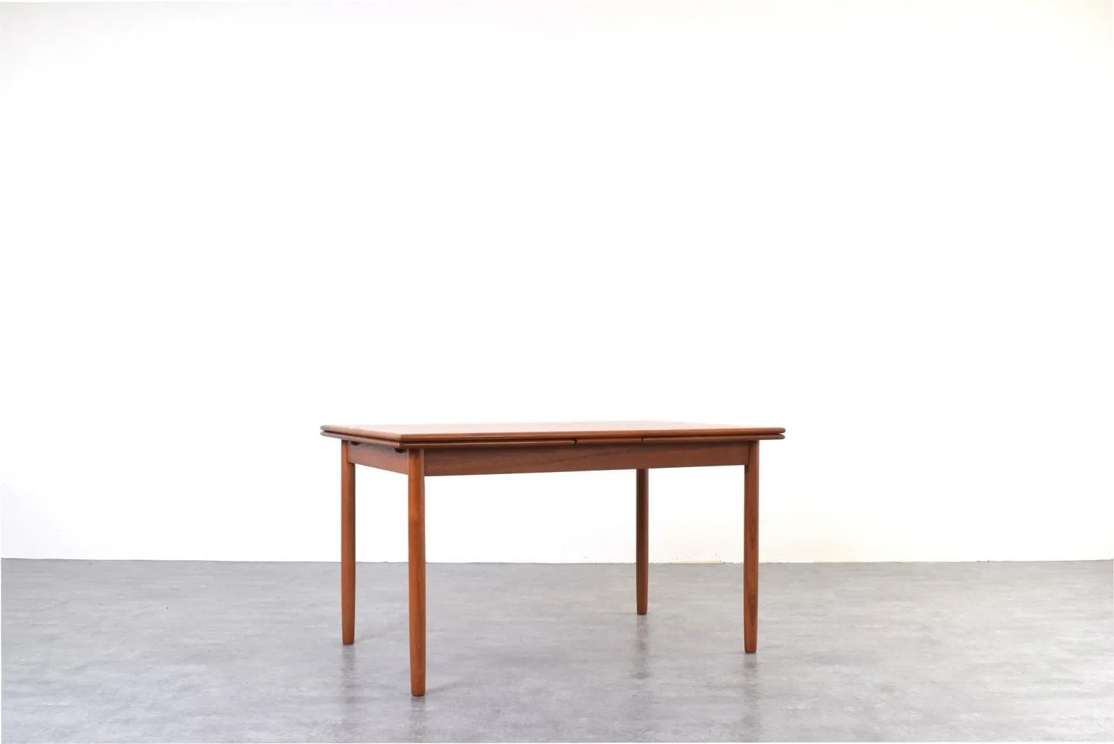 Dining Table, brown teak, Denmark, 1960s. - 315992
