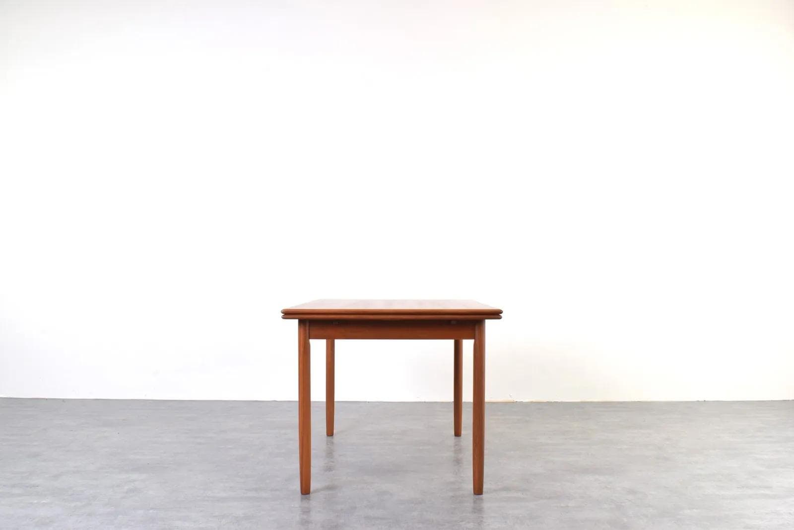 Dining Table, brown teak, Denmark, 1960s. - 315996