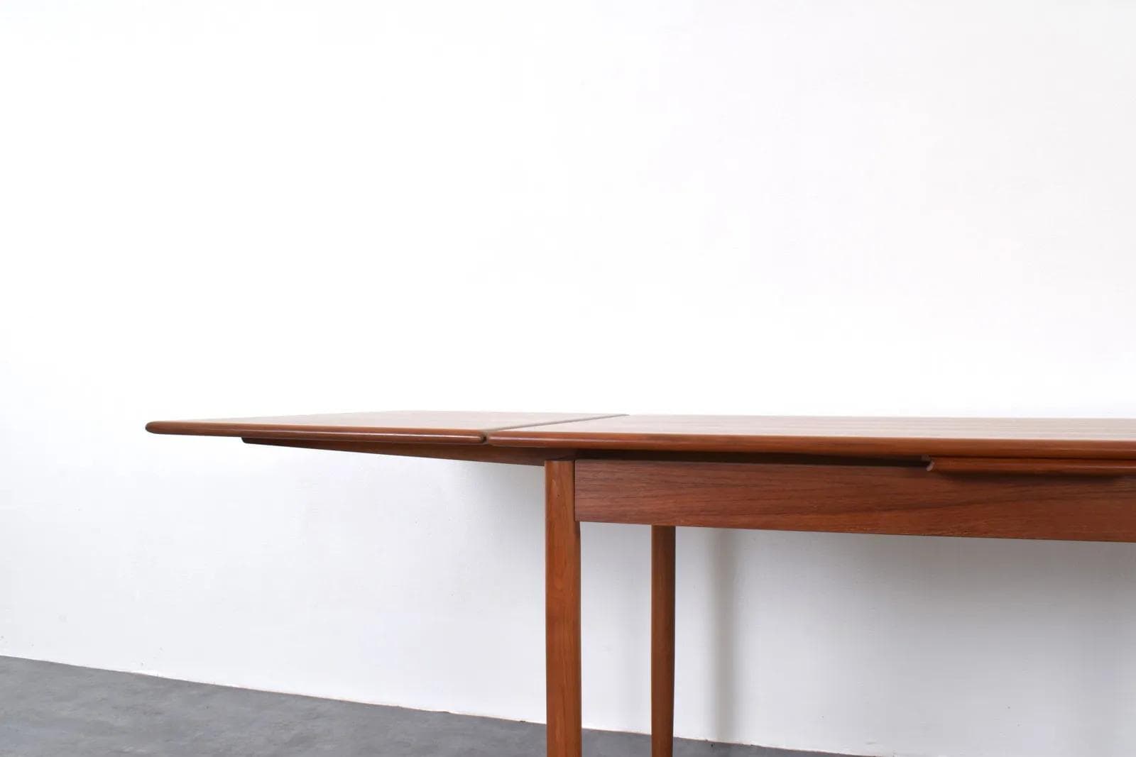 Dining Table, brown teak, Denmark, 1960s. - 315995