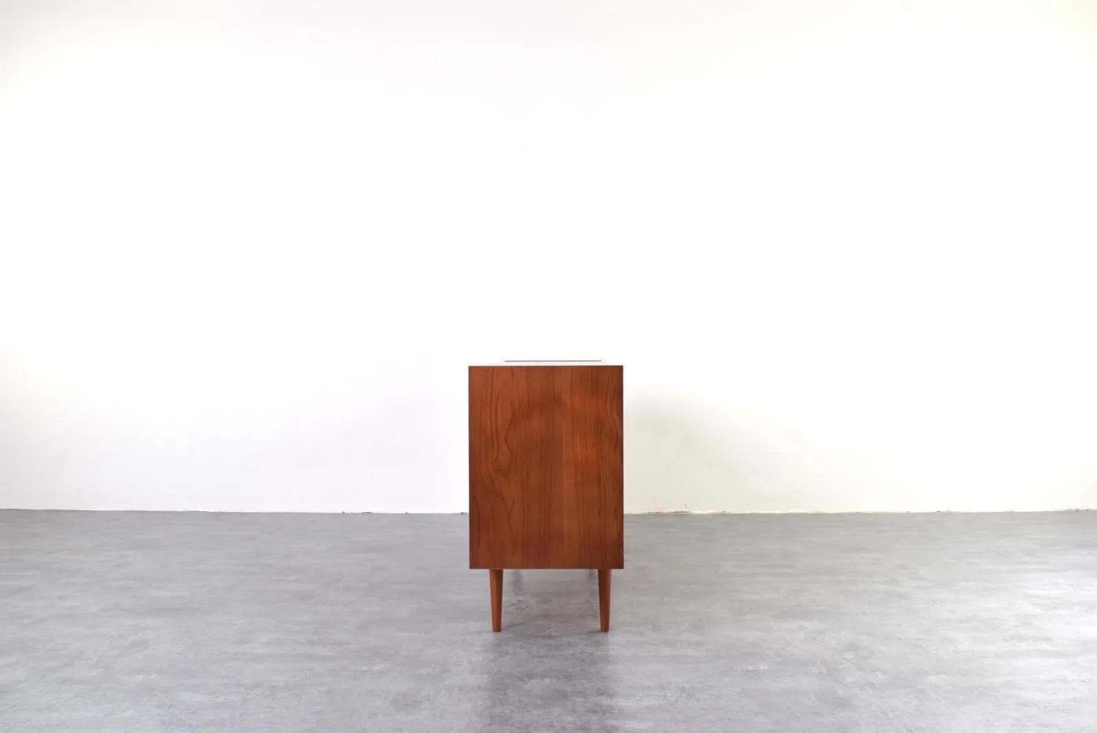 Sideboard, brown teak, Farsø Møbelfabrik, Denmark, 1960s. - 315894