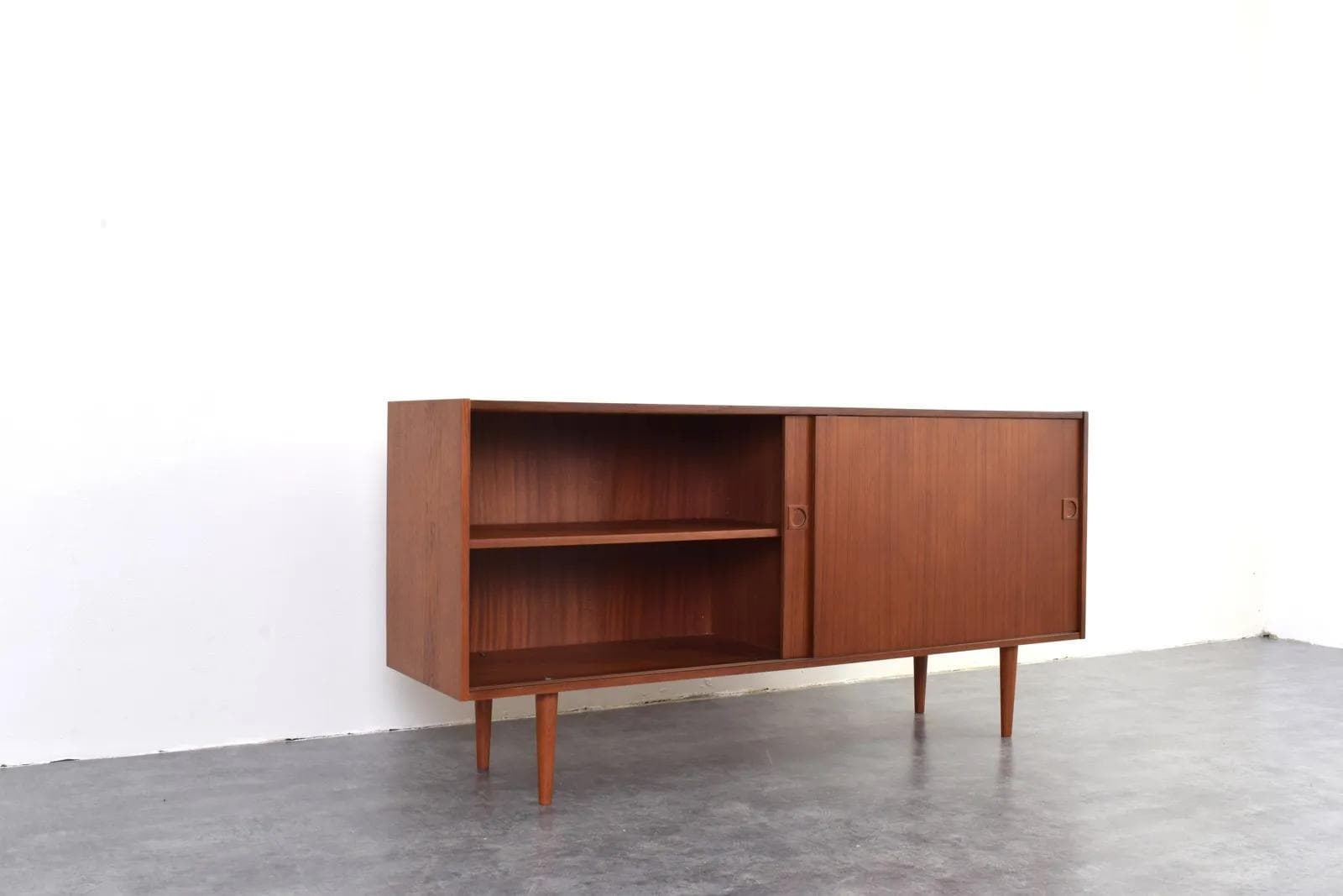 Sideboard, brown teak, Farsø Møbelfabrik, Denmark, 1960s. - 315896
