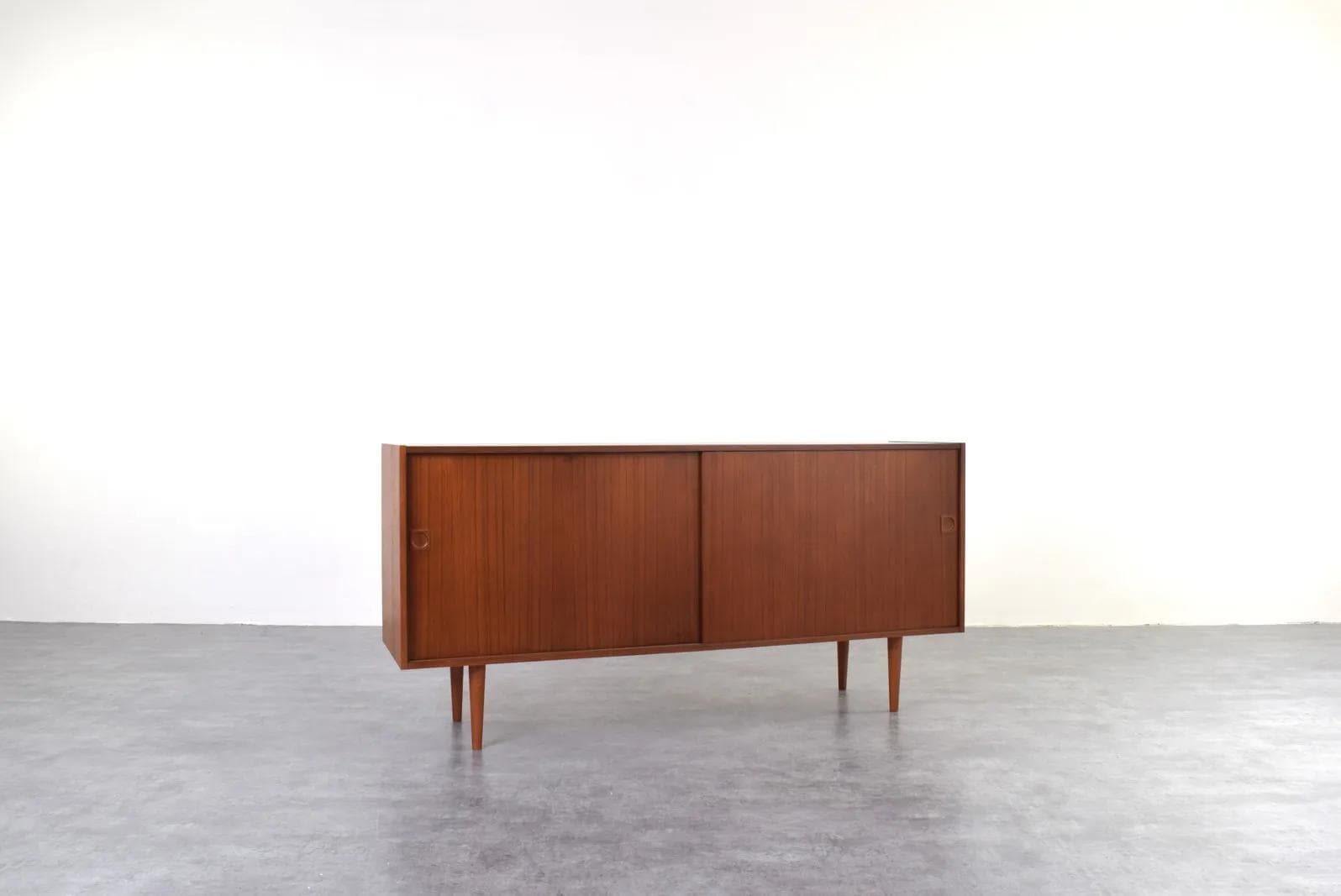 Sideboard, brown teak, Farsø Møbelfabrik, Denmark, 1960s. - 315893