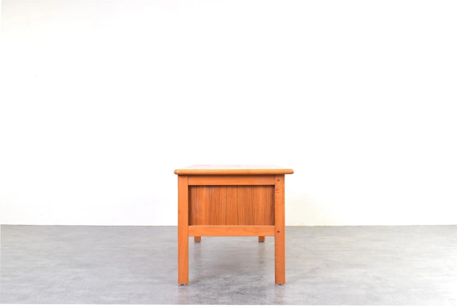 Desk, brown teak, Denmark, 1970s - 315881