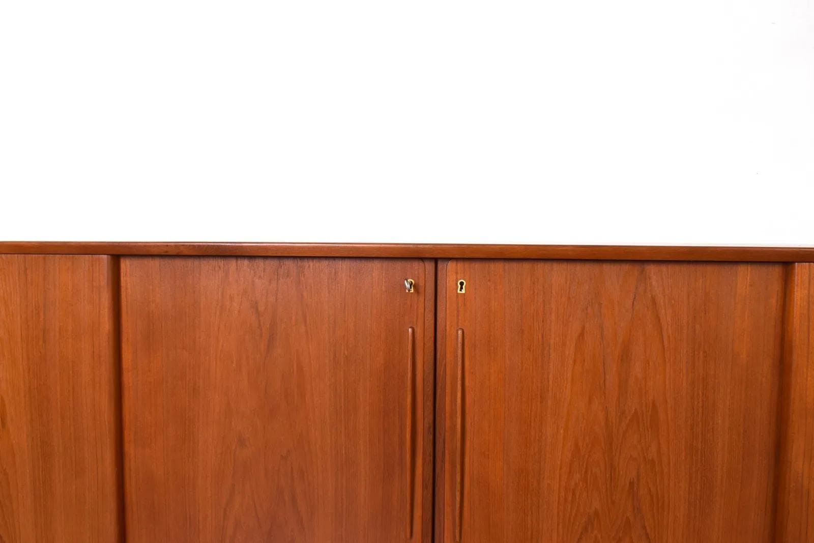 Sideboard, brown teak, Denmark, 1960s. - 315874