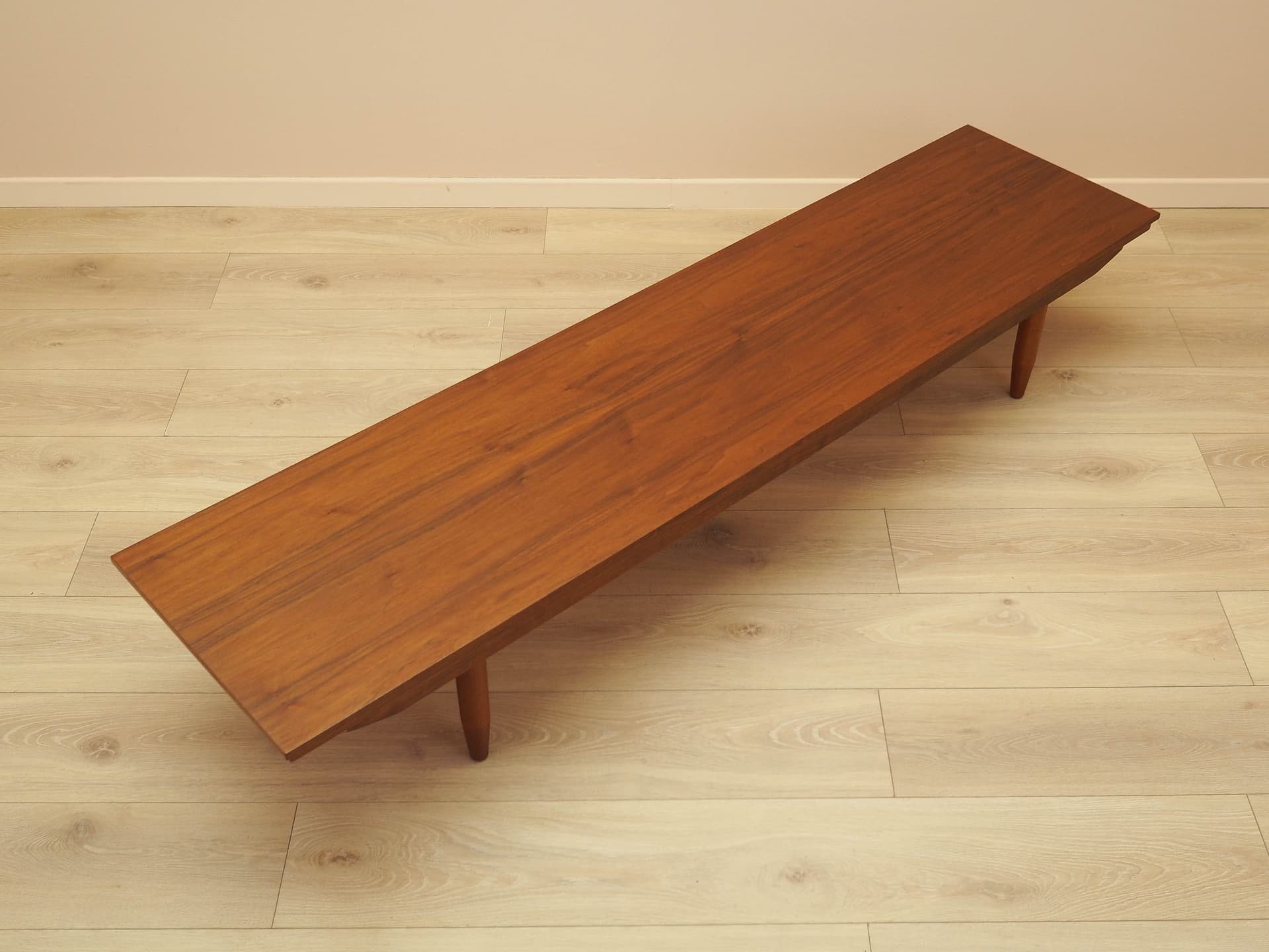 Lowboard, brown, oak, beech, Denmark, 1970s. - 314754