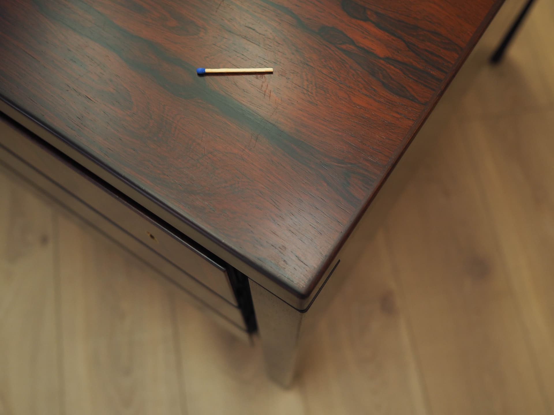 Desk Model 77, brown rosewood, Omann Jun, Denmark, 1970s. - 314792