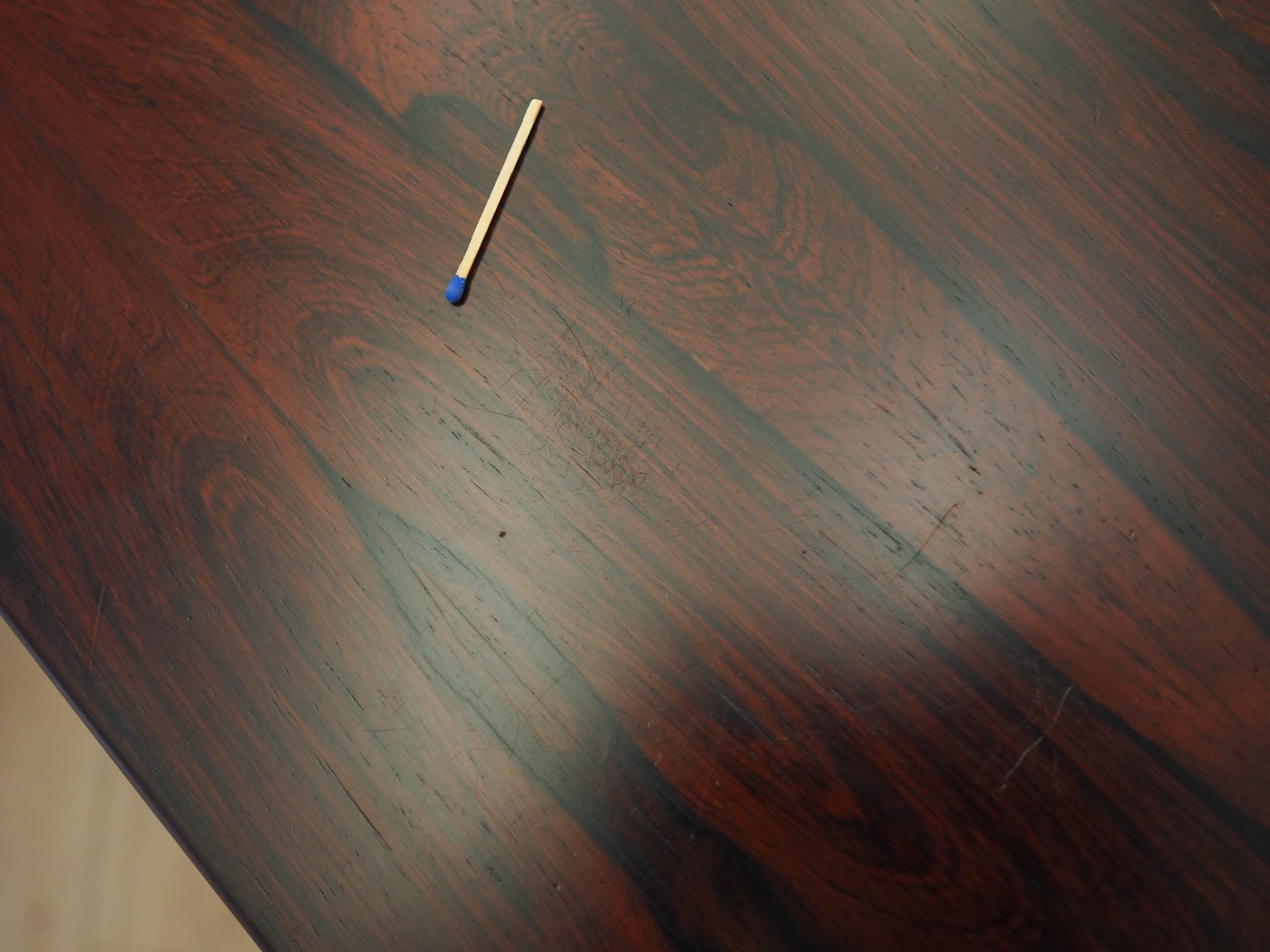 Desk Model 77, brown rosewood, Omann Jun, Denmark, 1970s. - 314794