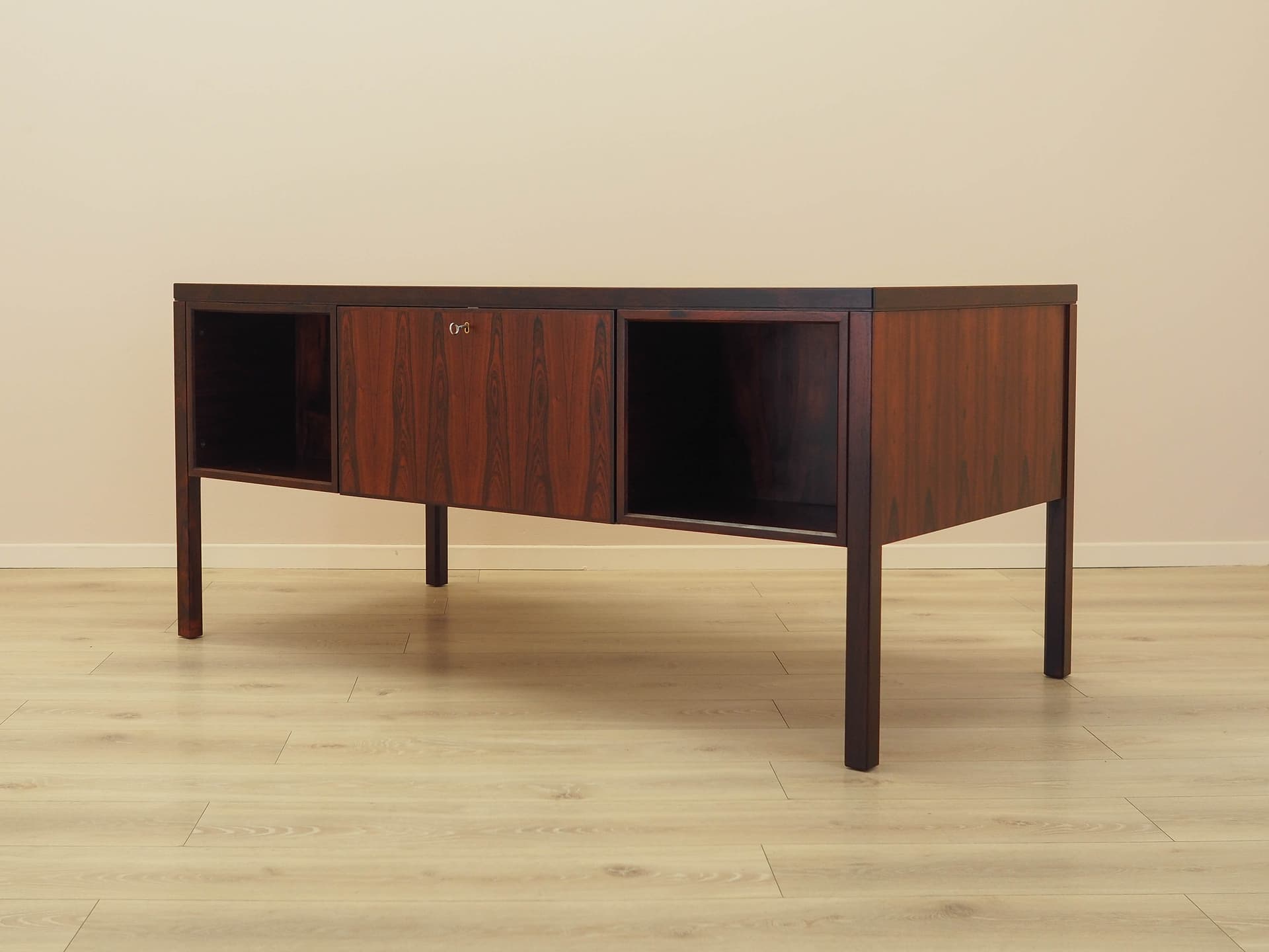 Desk Model 77, brown rosewood, Omann Jun, Denmark, 1970s. - 314798