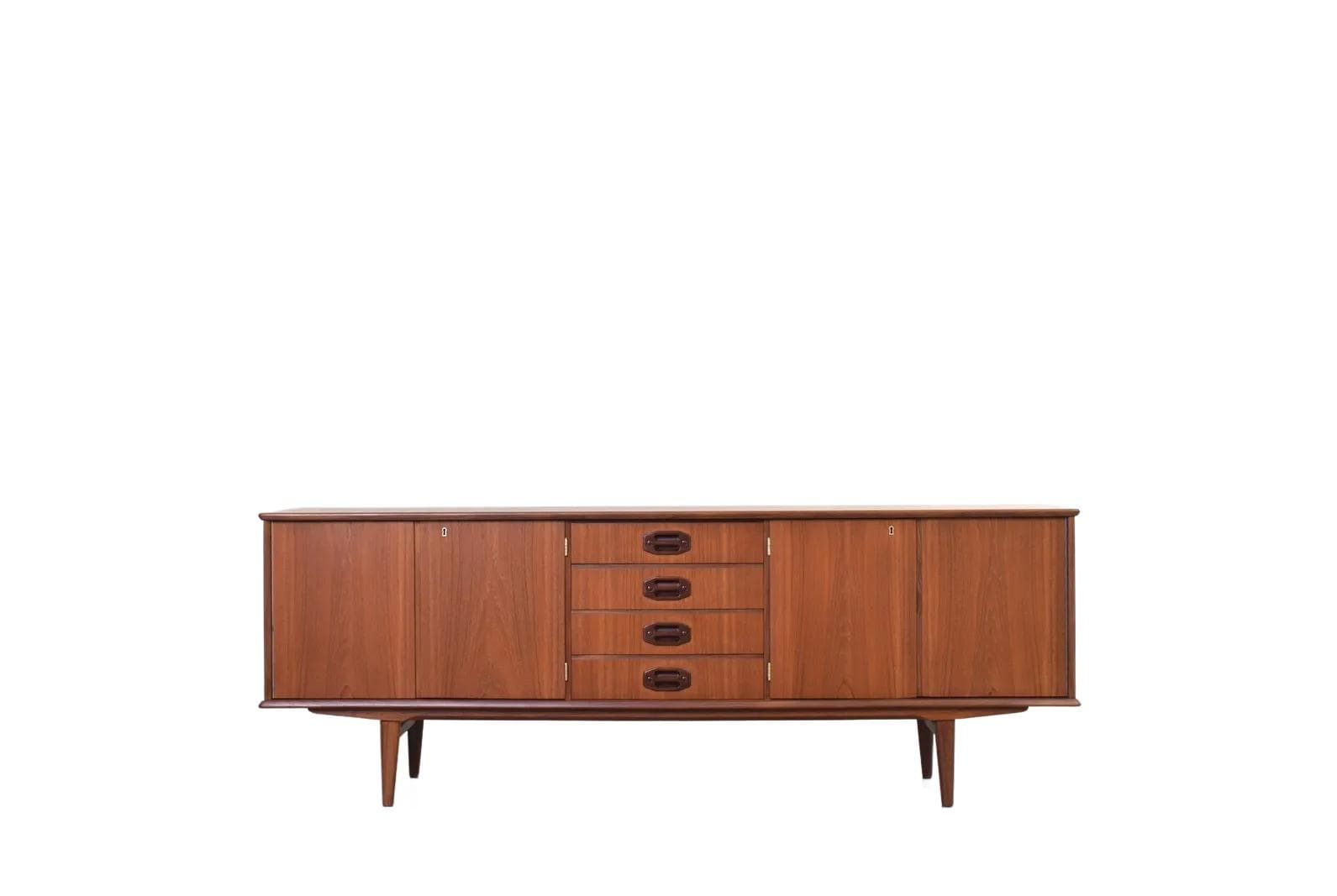 Sideboard, brown, teak, Denmark, 1960s.