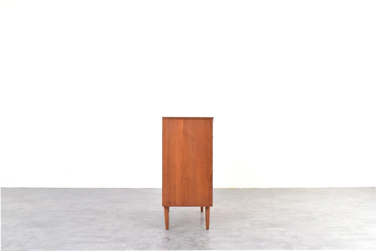 Chest of drawers, brown teak, Denmark, 1960s. - 315682