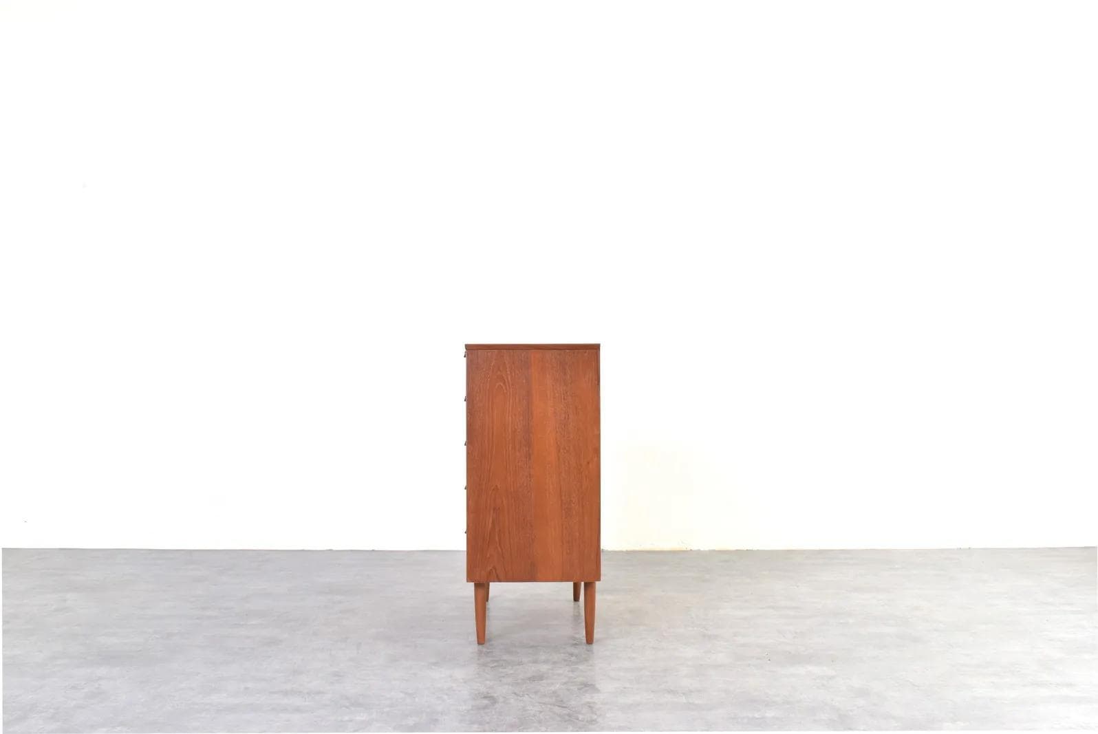 Chest of drawers, brown teak, Denmark, 1960s. - 315680