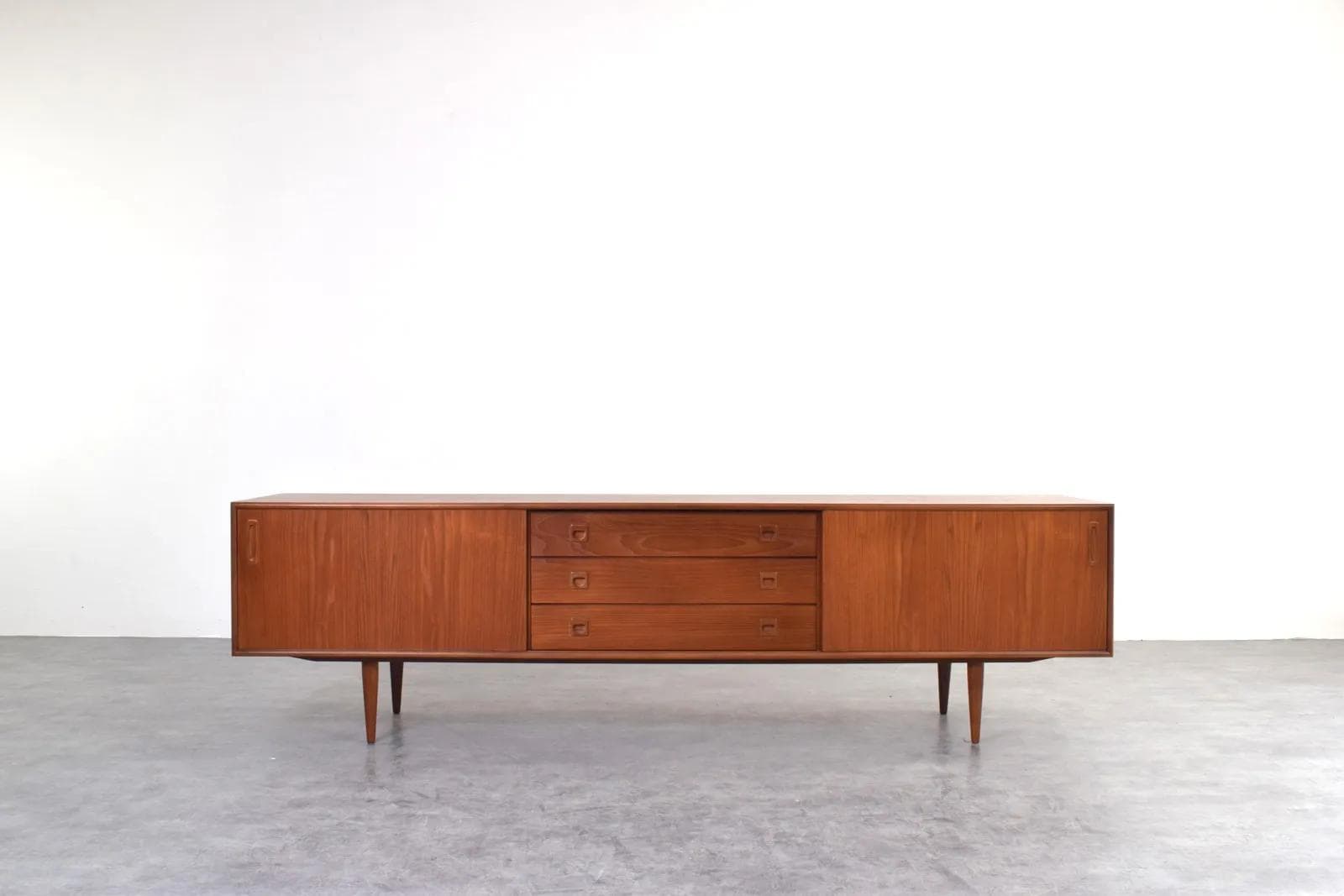 Sideboard, brown, teak, Denmark, 1960s. - 315641