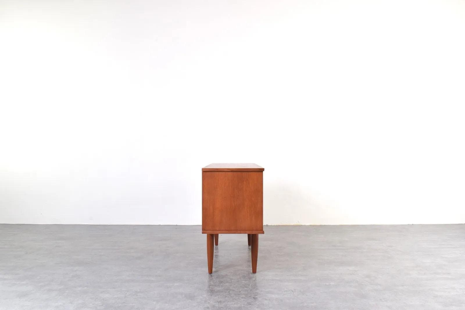 Sideboard, brown teak, Denmark, 1960s. - 315502