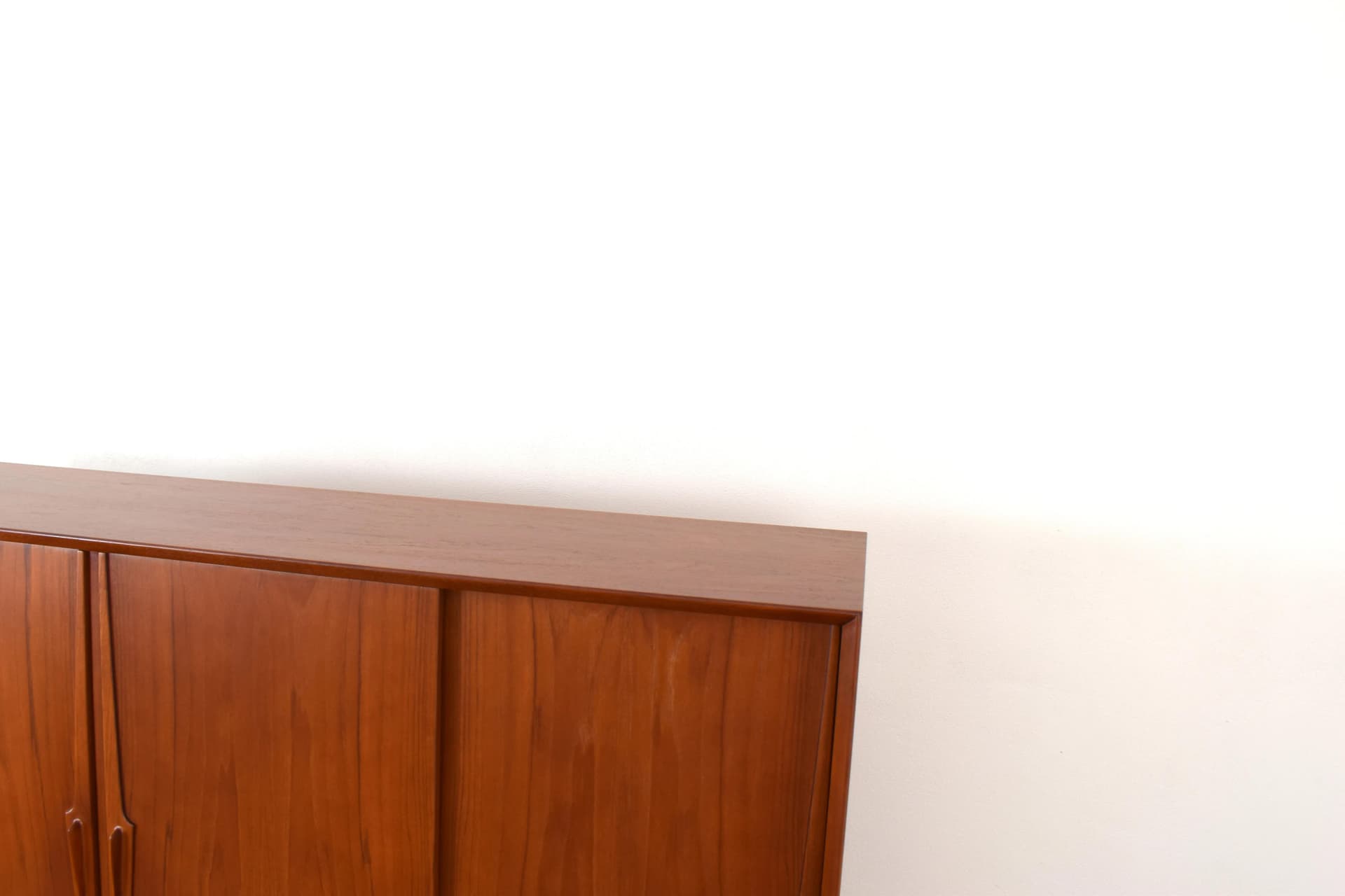 Highboard Model 13, brown teak, by G. Omann, Omann Jun, Denmark, 1960s. - 315465