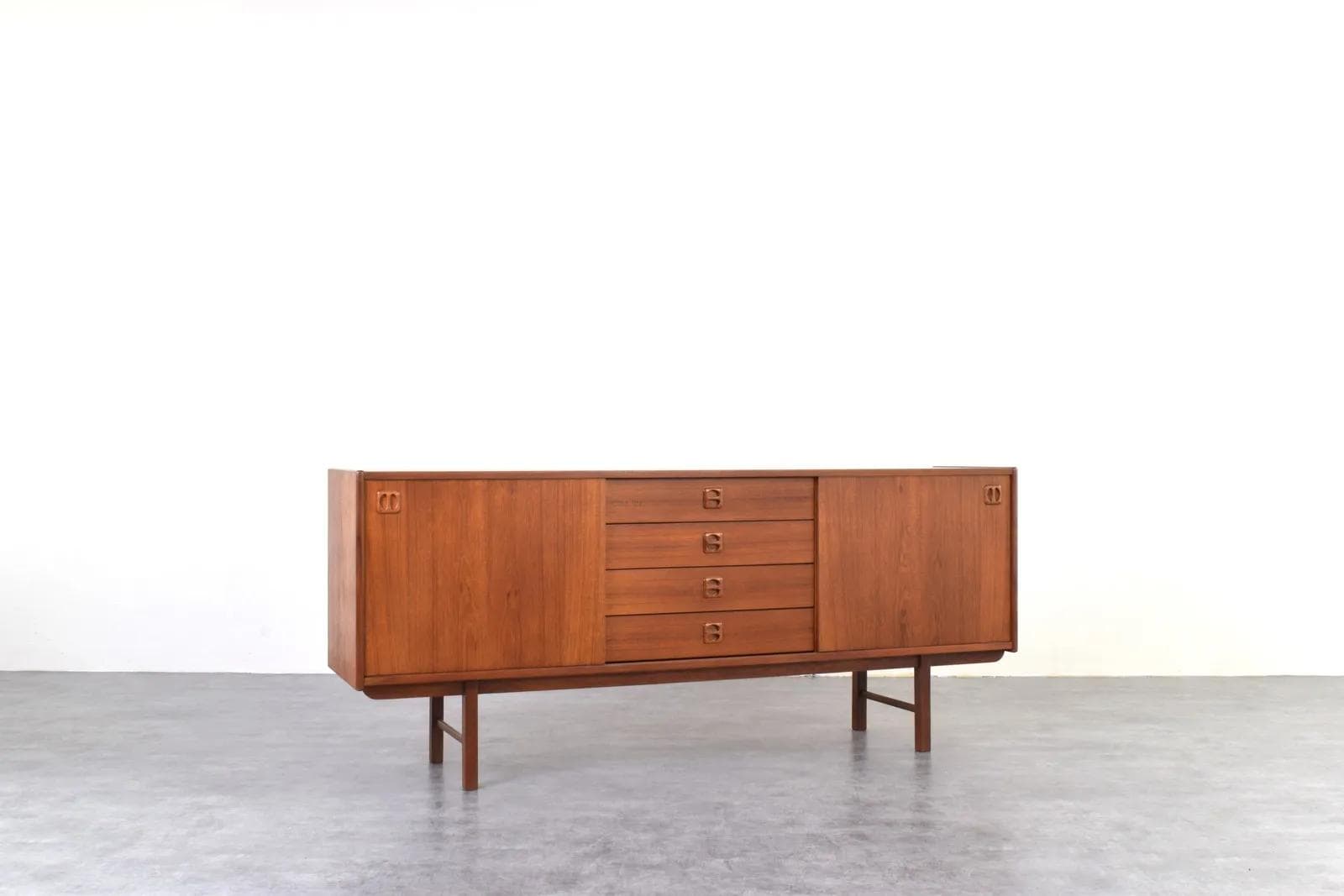 Sideboard, brown teak, Ikea, Sweden, 1960s. - 315387