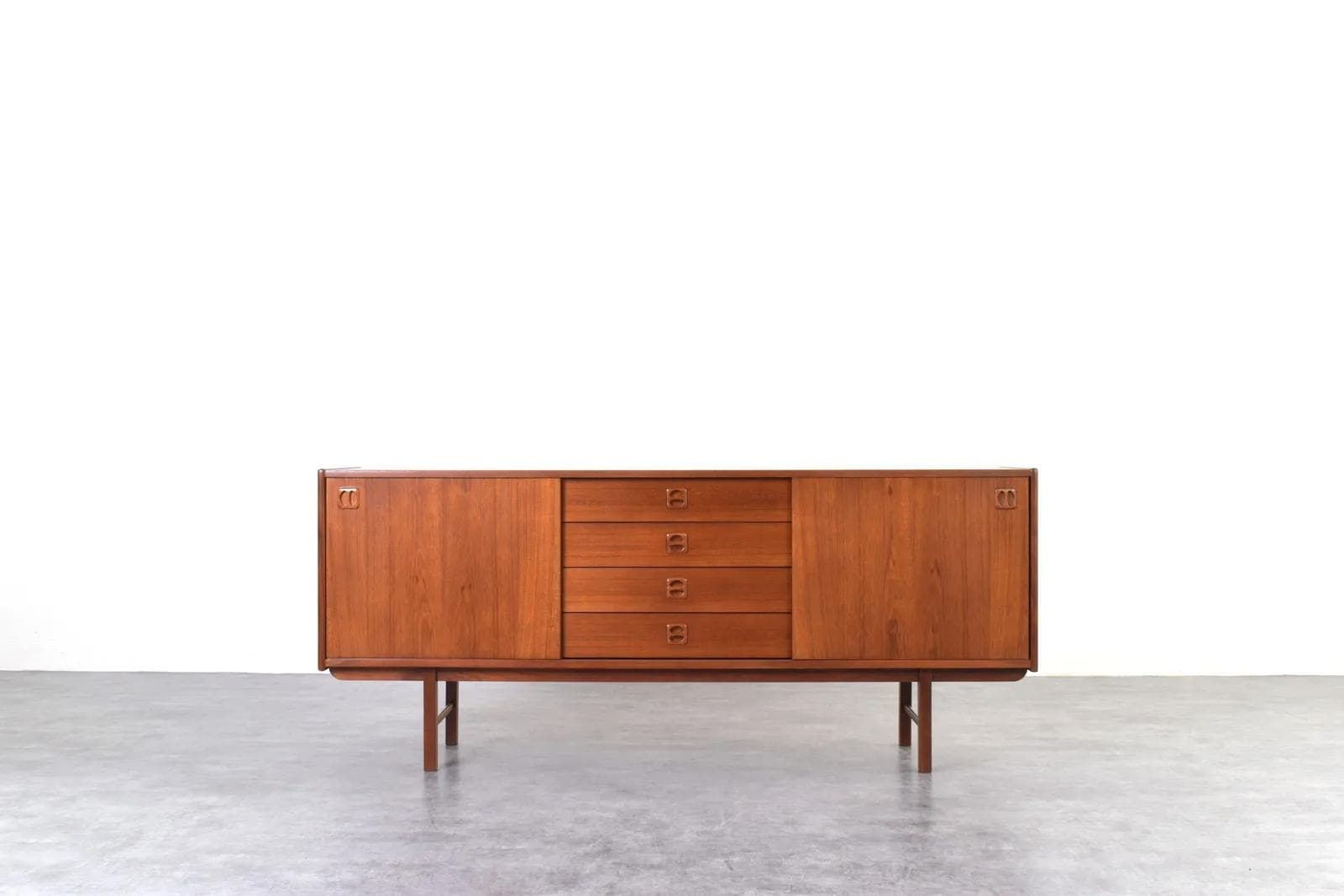 Sideboard, brown teak, Ikea, Sweden, 1960s. - 315382
