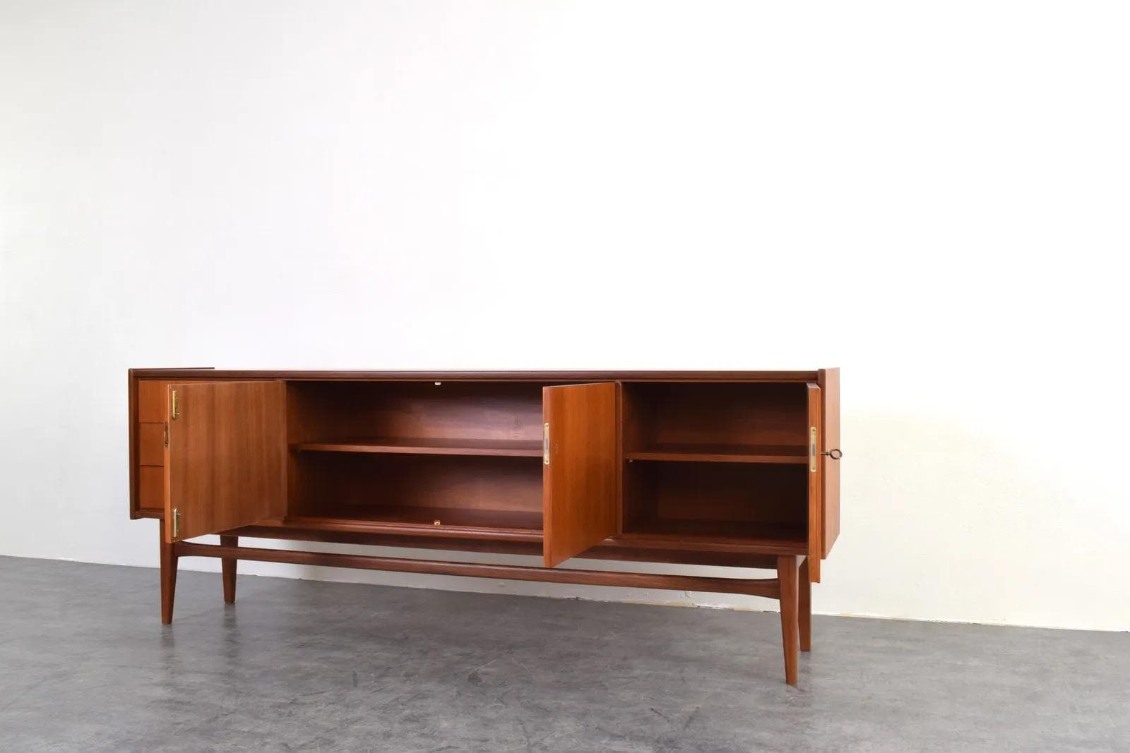 Sideboard Premium, brown, teak, Bartels, Germany, 1960s. - 315307