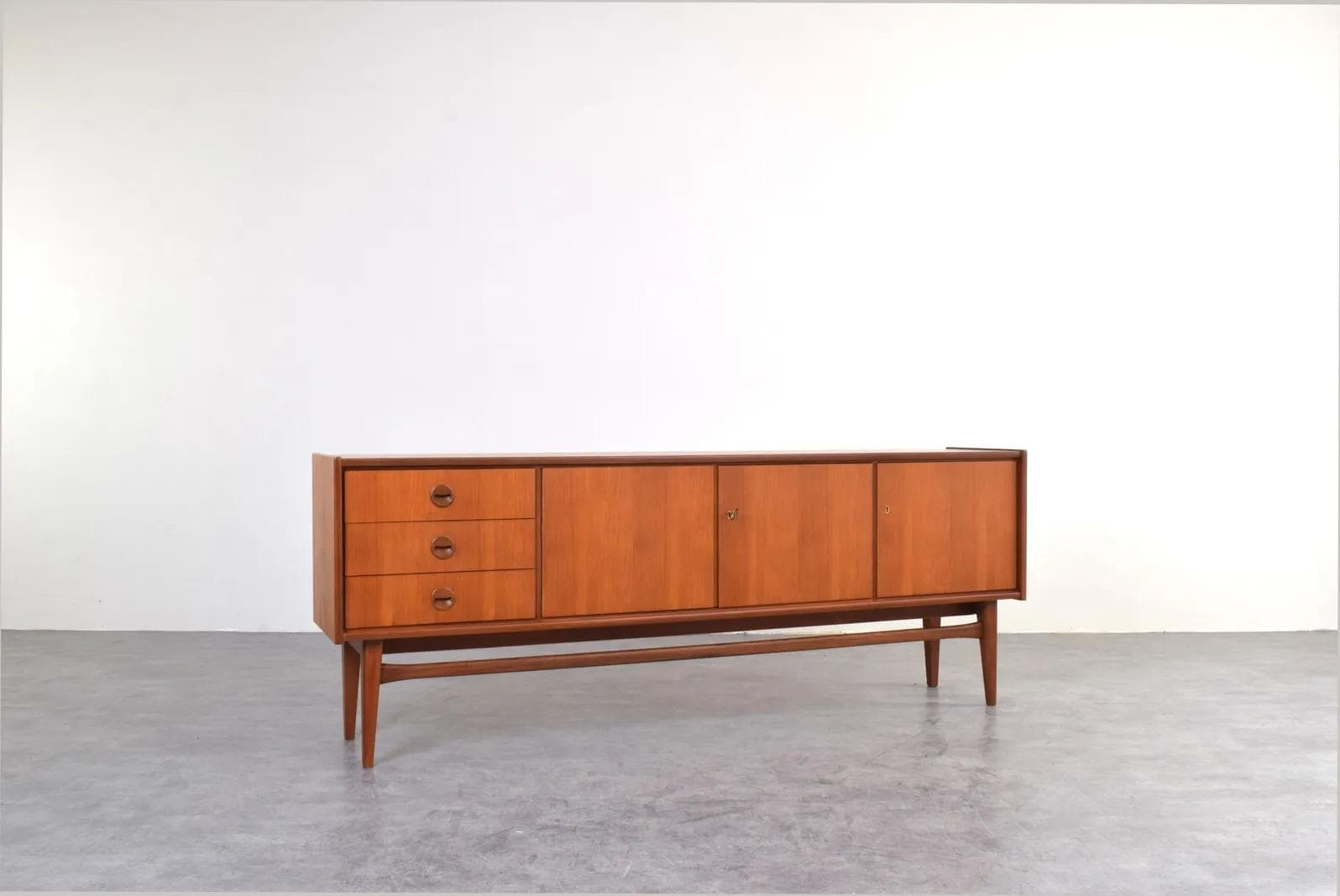 Sideboard Premium, brown, teak, Bartels, Germany, 1960s. - 315310