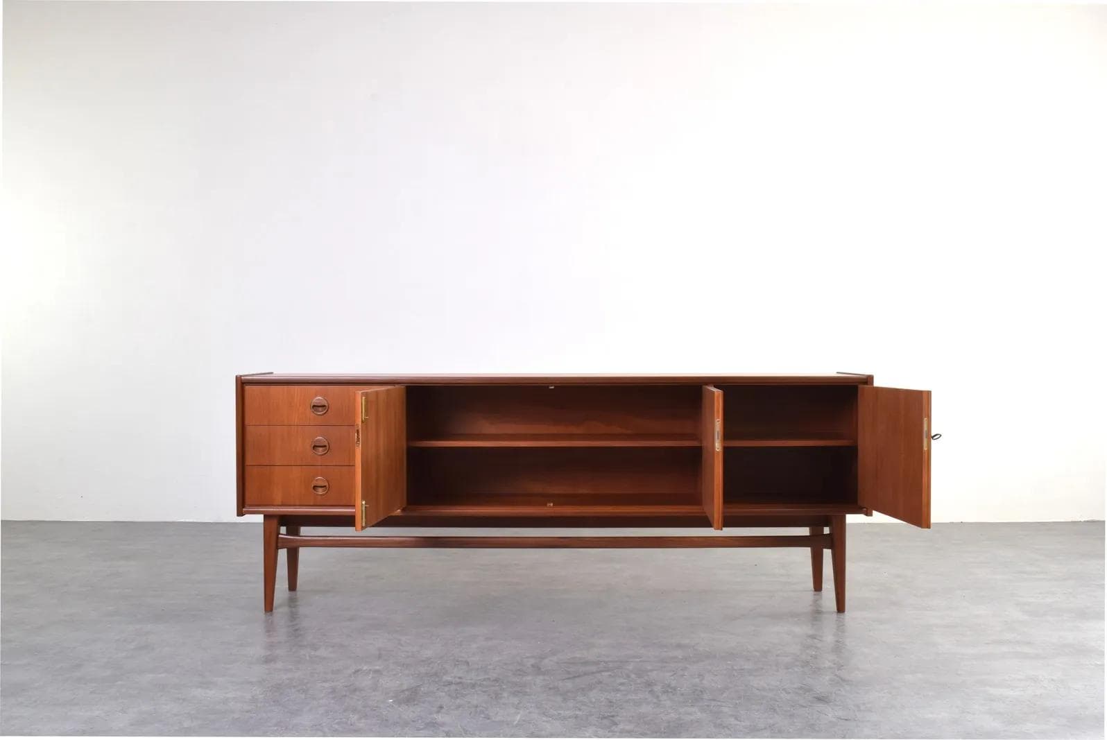 Sideboard Premium, brown, teak, Bartels, Germany, 1960s. - 315311