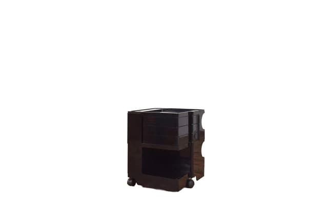Trolley Boby, black ABS, by J. Colombo, Bieffeplast, Italy, 1970s. - DIMENSION