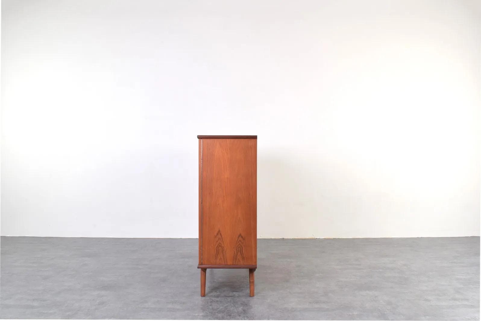 Highboard, brązowy, teak, Dania, lata 60. - 315190