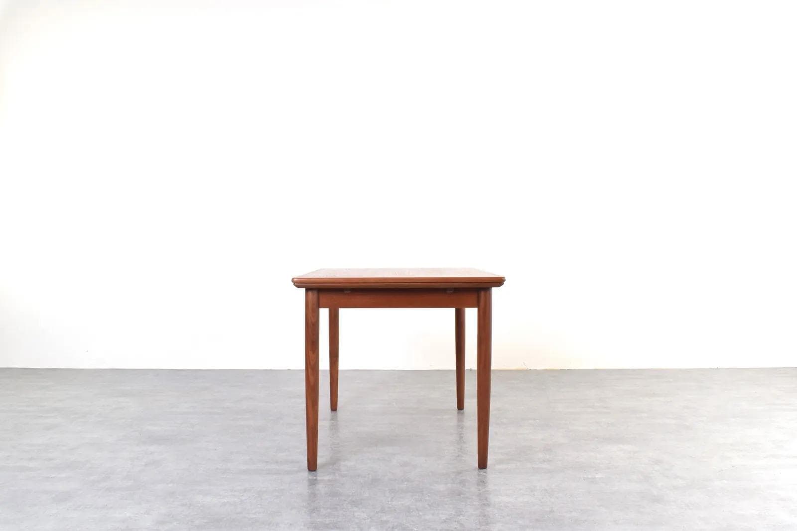 Table, brown teak, Denmark, 1960s - 315081