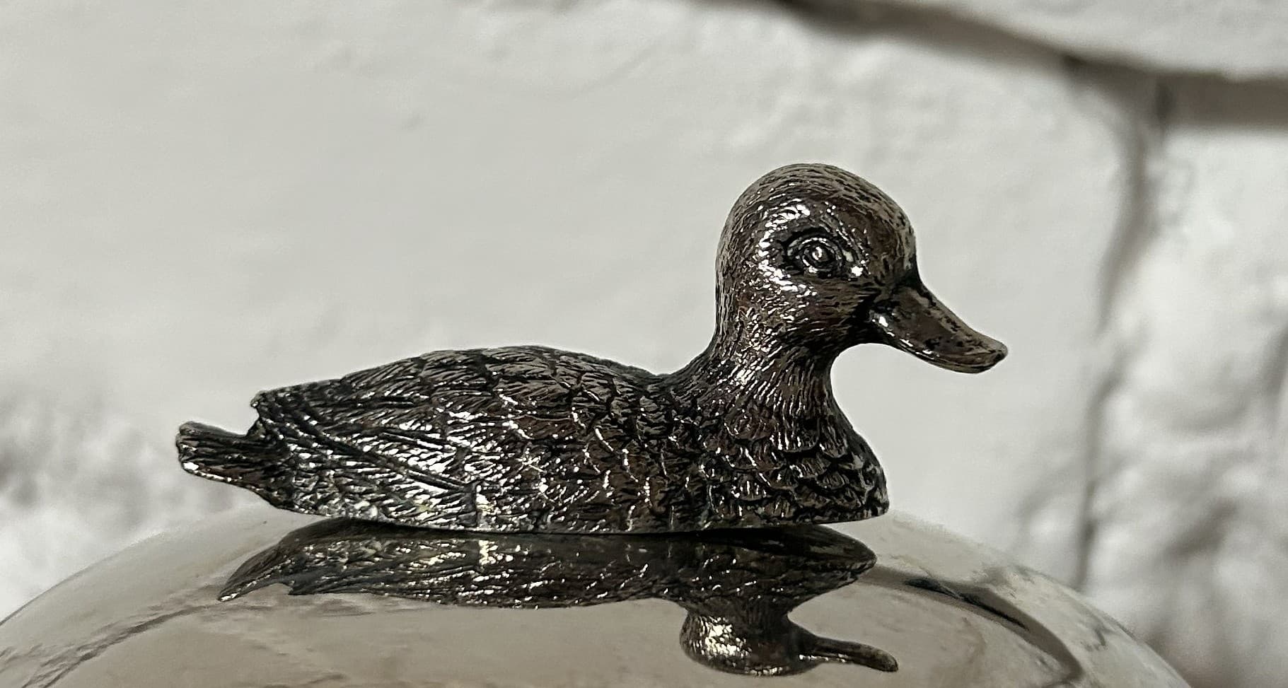 Maselniczka, srebrny, metal - 316440