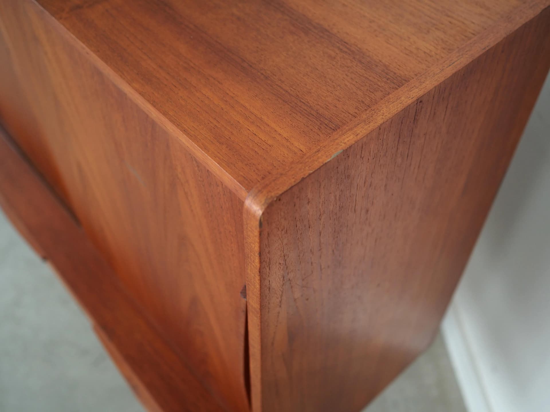 Highboard, teak, brązowy, Dania, lata 60. - 23366