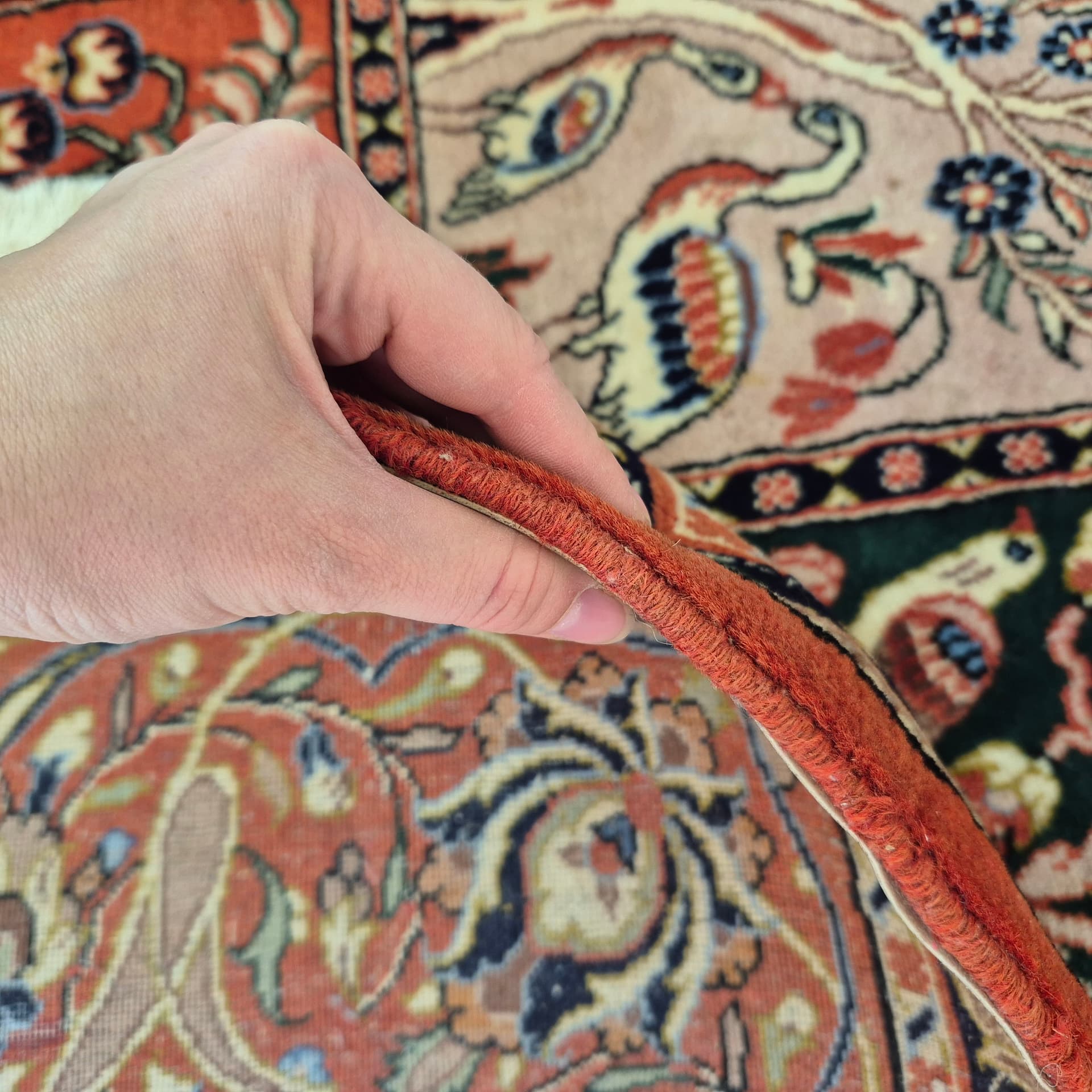 Rug Yaszd 297x212 cm, multicolor, wool, Iraq, 1960s. - 316571