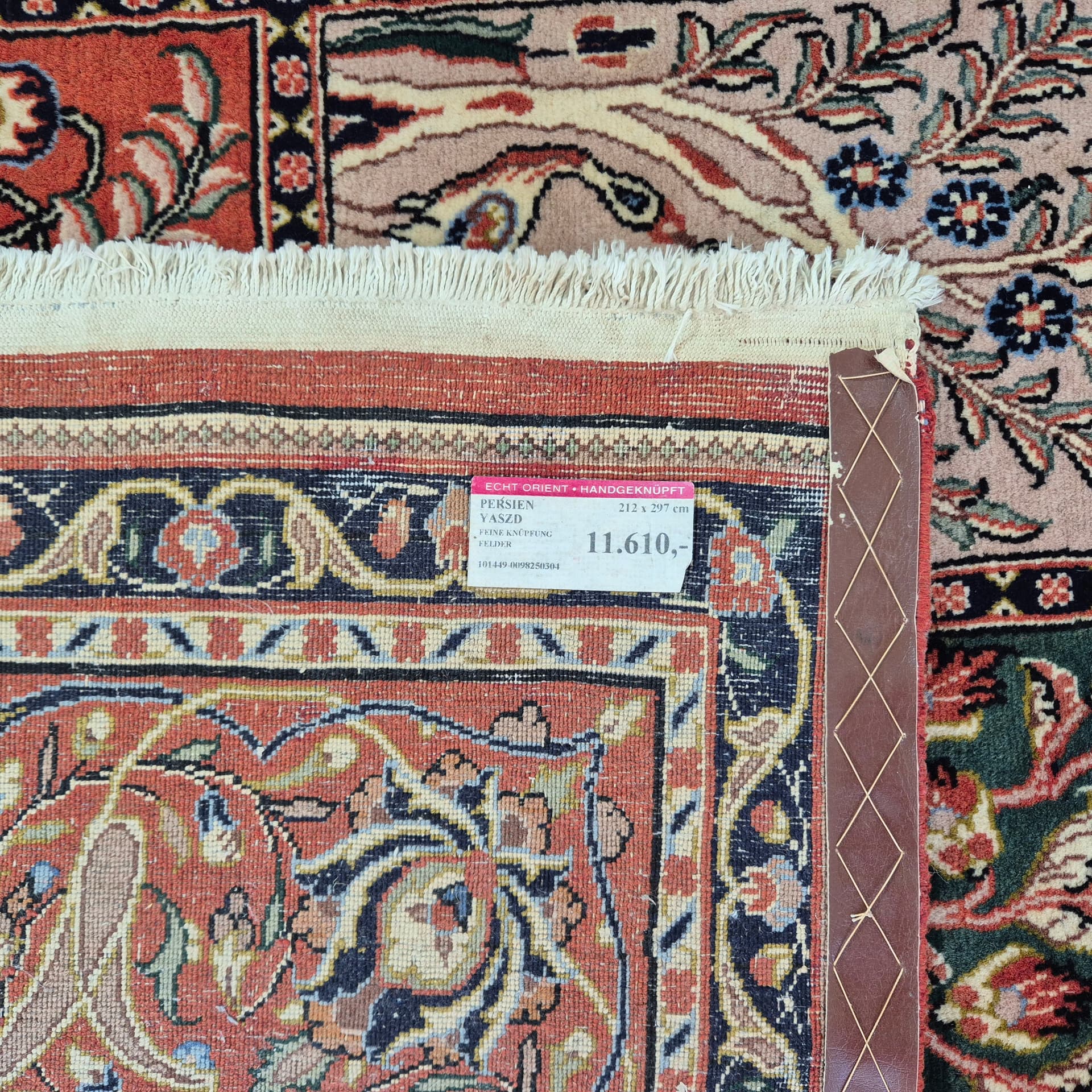 Rug Yaszd 297x212 cm, multicolor, wool, Iraq, 1960s. - 316580