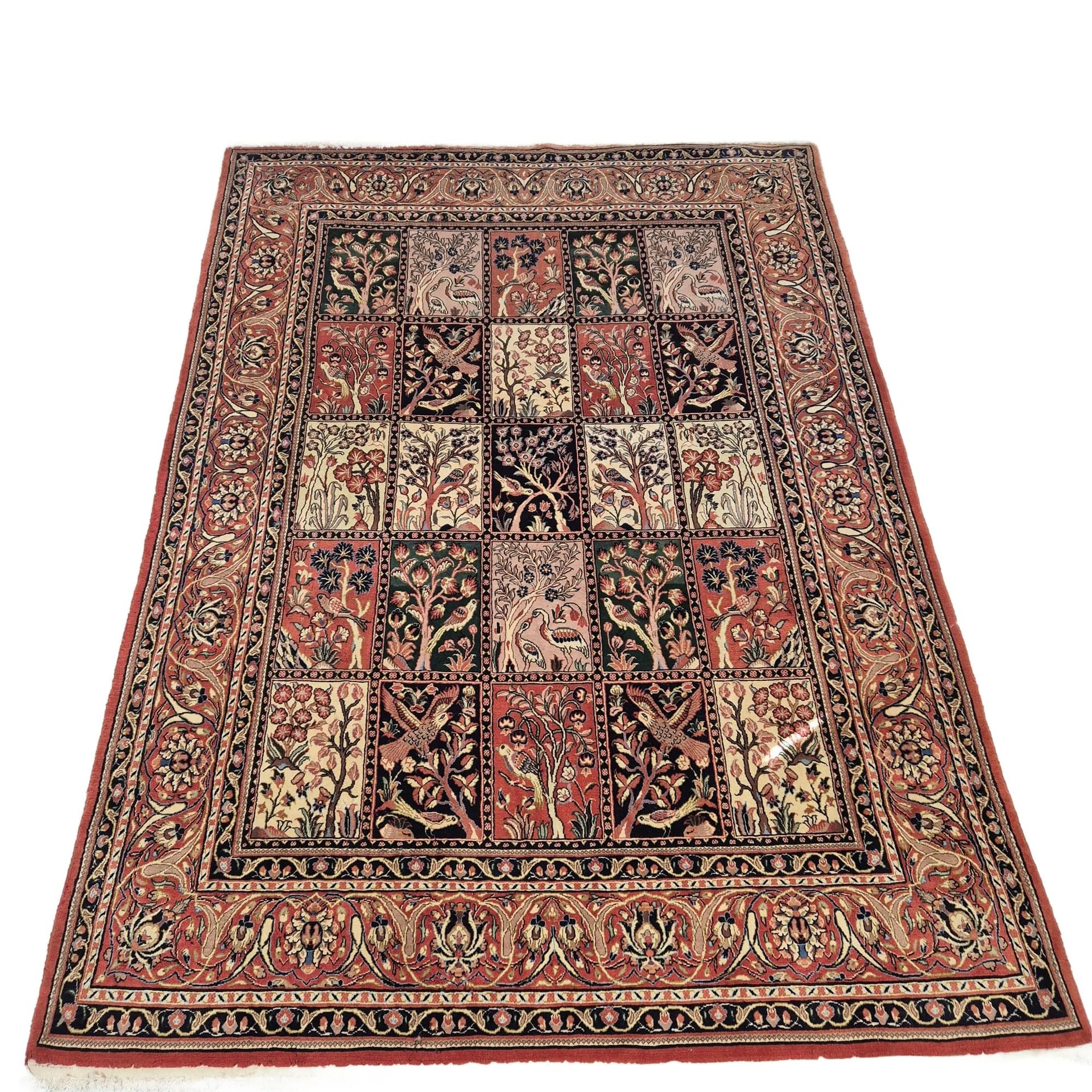 Rug Yaszd 297x212 cm, multicolor, wool, Iraq, 1960s.