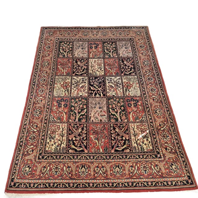 Rug Yaszd 297x212 cm, multicolor, wool, Iraq, 1960s. - DIMENSION