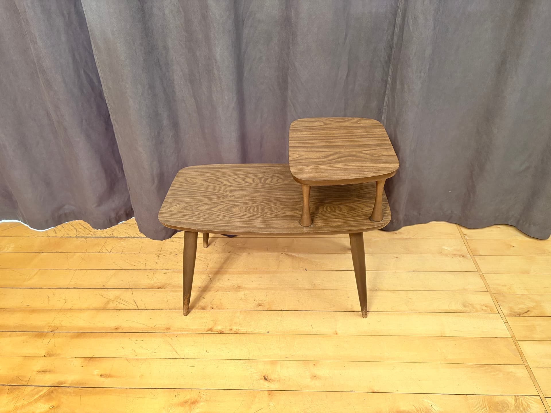 Plant stand, brown wood, Germany, 1960s - 316661
