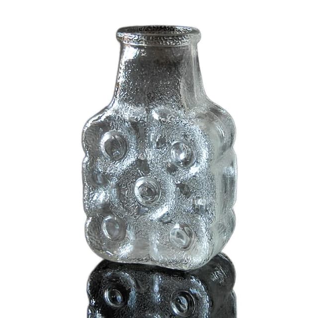 Vase On the Rocks, transparent glass, Walther Glass, Germany, 1970s. - DIMENSION
